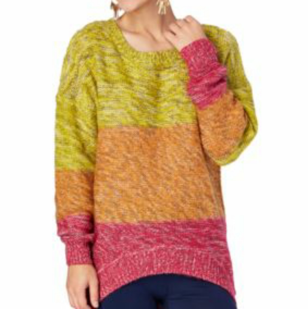 Rue 21 Ombre Rainbow Sweater